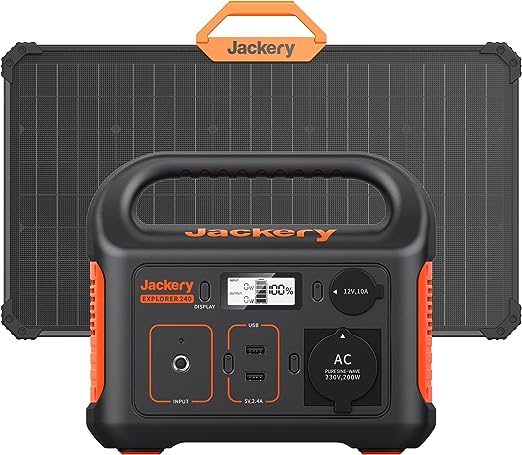 La estación de poder portátil ideal Jackery Explorer 240 